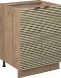 Vicco Fame-Line Keukenonderkast – 60 cm zonder werkblad Eiken paneel