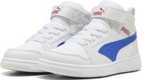 PUMA Puma Rebound V6 Mid AC+ PS Unisex Sneakers - PUMA White-Vivid Blue-Feather Gray