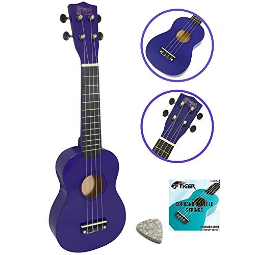 TIGER TIGER Sopraan Ukulele door Mad About - Paars