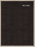 Quantore Letterbord IEZZY 60x80cm naturel hout
