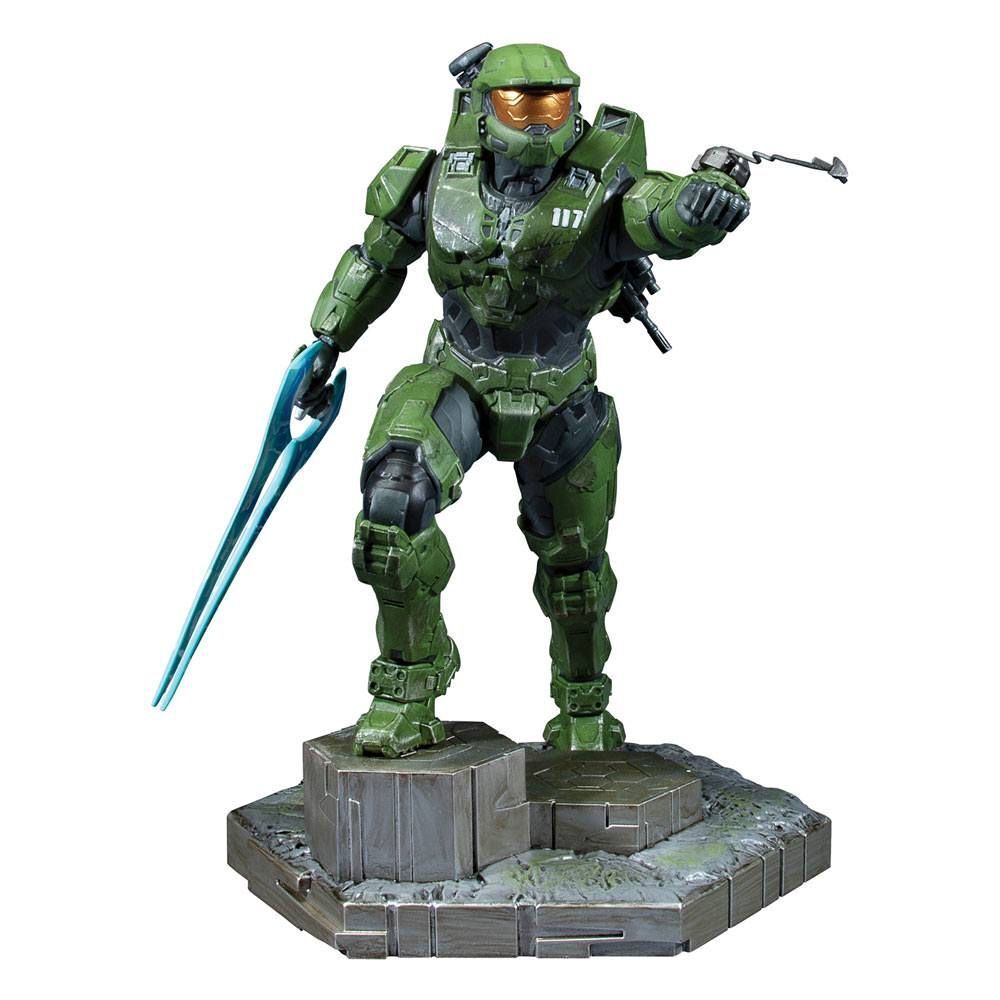 Dark Horse Halo Infinite - Master Chief With Grappleshot and Energy Sword Statue 26 cm -