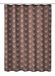 Kleine Wolke 7821301305 Douchegordijn Ring Polyester Bruin 180 x 200 cm