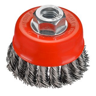 Osborn komborstel D65, draad M14x2.0 geknoopt staaldraad 0.50 mm - 1 stuk