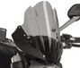 8900 Puig Carenabris New Generation Touring Voorruit Grijs voor Ducati Monster 1200/1200 R/1200 S/797/821