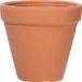 Prosperplast Plantenpot/bloempot Classic Garden - buiten/binnen - kunststof - terracotta - D25 x H26 cm