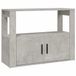 vidaXL Dressoir 80x30x60 cm Bewerkt Hout Betongrijs