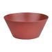 Kesper Fruit- & slakom, kunststof (PET/PP), Ø 24,8 x H: 10,9 cm, vaatwasmachinebestendig, kleur: rood