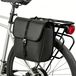 Sacoche de vélo porte-bagages - 20 litres - Étanche - Avec poignée - Vélo électrique et vélo de randonnée