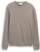 Tom Tailor Pull en maille cachemire Taille XXXL Driftwood Taupe Mélangé