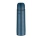 THERMOcafé by THERMOS TC BEVERAGE BOTTLE Thermosfles, nachtblauw, 0,50 l, met roestvrijstalen beker, 12 uur warm en 24 uur koud, lekvrij, voor school, onderweg en kantoor
