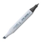 COPIC Classic Marker Type N - 0, neutraal grijs nr. 0, professionele lay-out marker, op alcoholbasis, met een brede en een fijne punt.