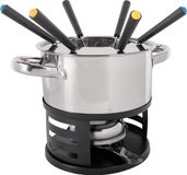 Cosy&Trendy Fondue set met 6 vorken - RVS - Ø 17cm