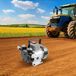 Pompe de transfert diesel 550W, 60l/min, auto-amorçante, idéale pour engins de chantier, tracteurs, bateaux, prise UE