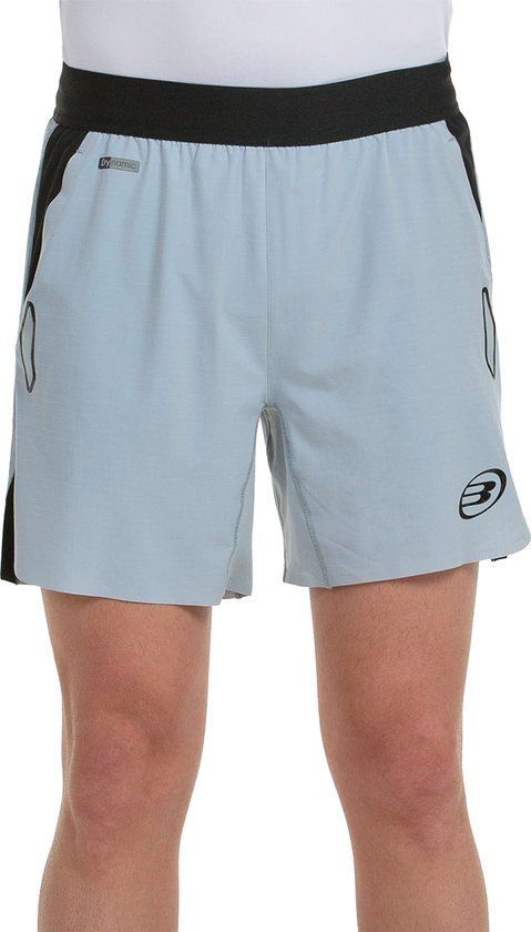 Bullpadel Short Light Grey S Unisex Volwassenen Polyester Padel