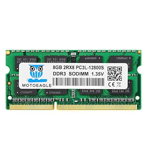 motoeagle PC3L 12800S DDR3L 1600MHz 8 GB SODIMM 1.35V/1.5V RAM 204-Pin Geheugenupgrade voor MacBook Pro, iMac, Mac mini/Server