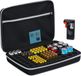 Merkloos Relaxdays batterij organizer - met batterijtester - voor 134 batterijen