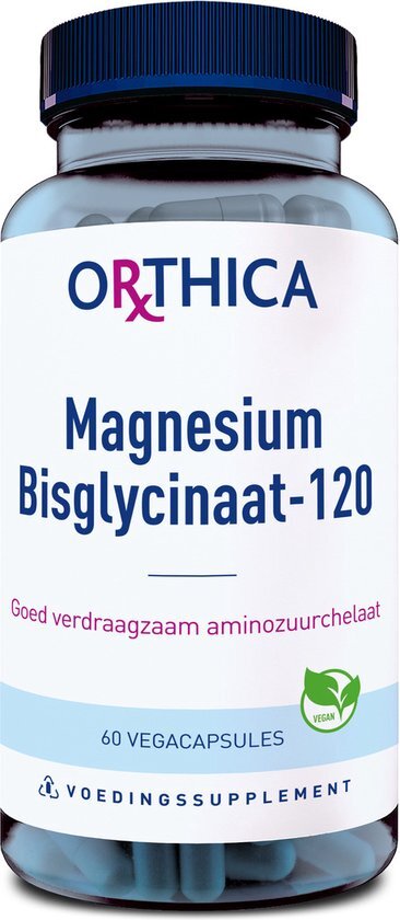 Orthica Magnesium Bisglycinaat-120 Capsules 60ST