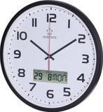 Renkforce HD-WRCL135 Wandklok Zendergestuurd 32 cm x 4.5 cm Zwart