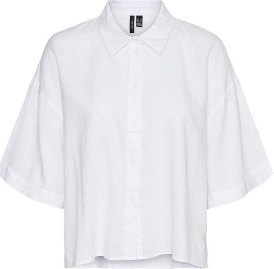 Vero Moda VMLINN Blouse - Snow White - Maat M