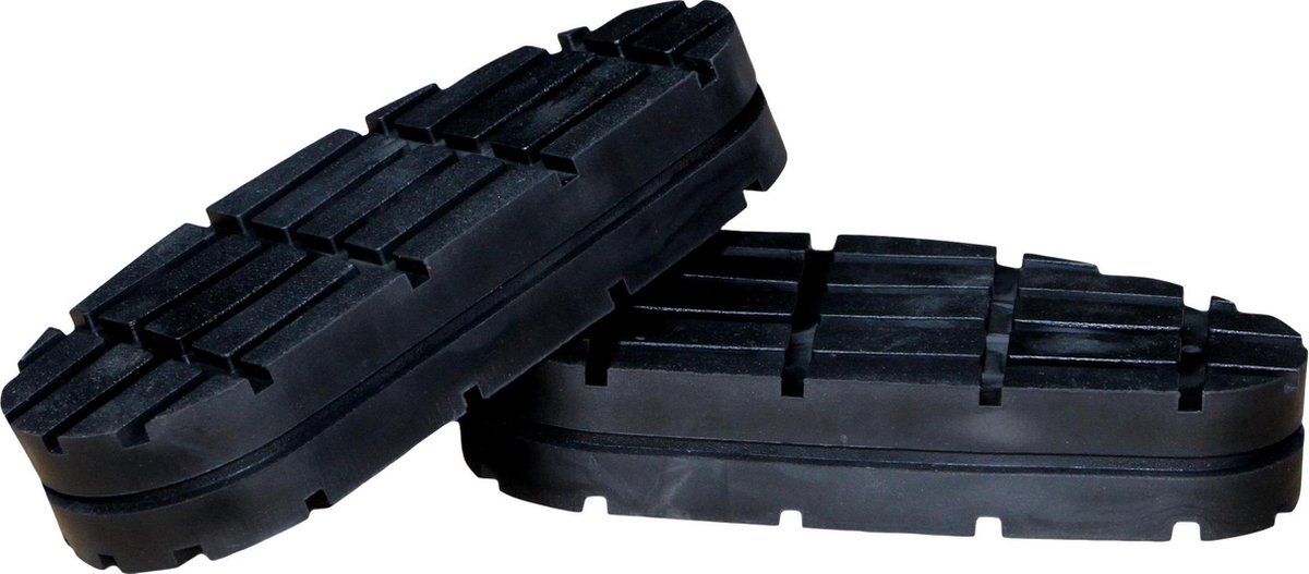 HAC Easy Hoof Block - Rubber comfort - Zwart - 2 stuks