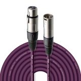 Stagg SMC10 CPP Microfoonkabel XLR Male naar XLR Female 10m, Paars