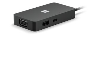 Microsoft USB-C Travel Hub - Docking Station - Black