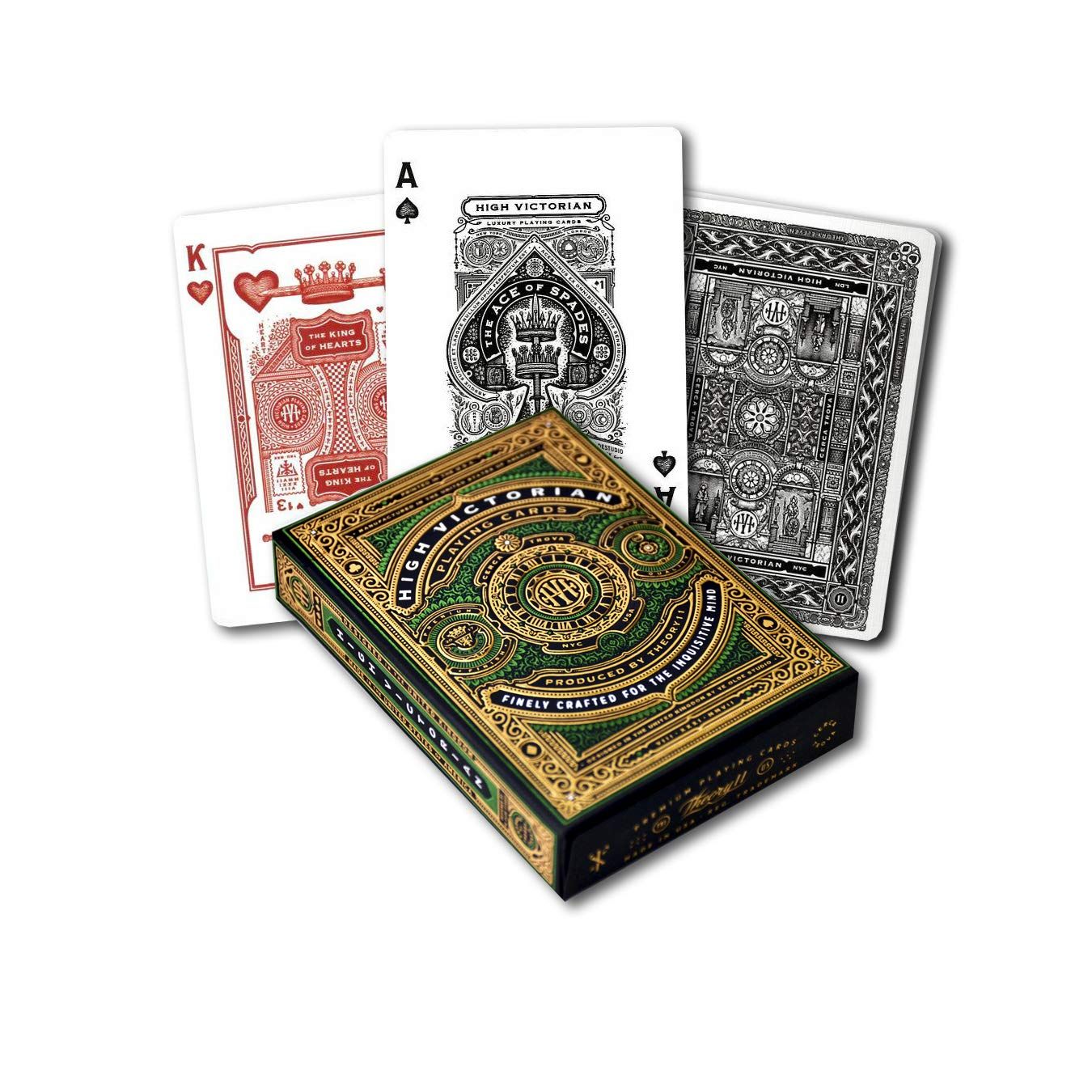 Bicycle Pokerkaarten - High Victorian Green