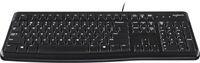 Logitech K120 - Bedraad USB QWERTY Toetsenbord - Zwart