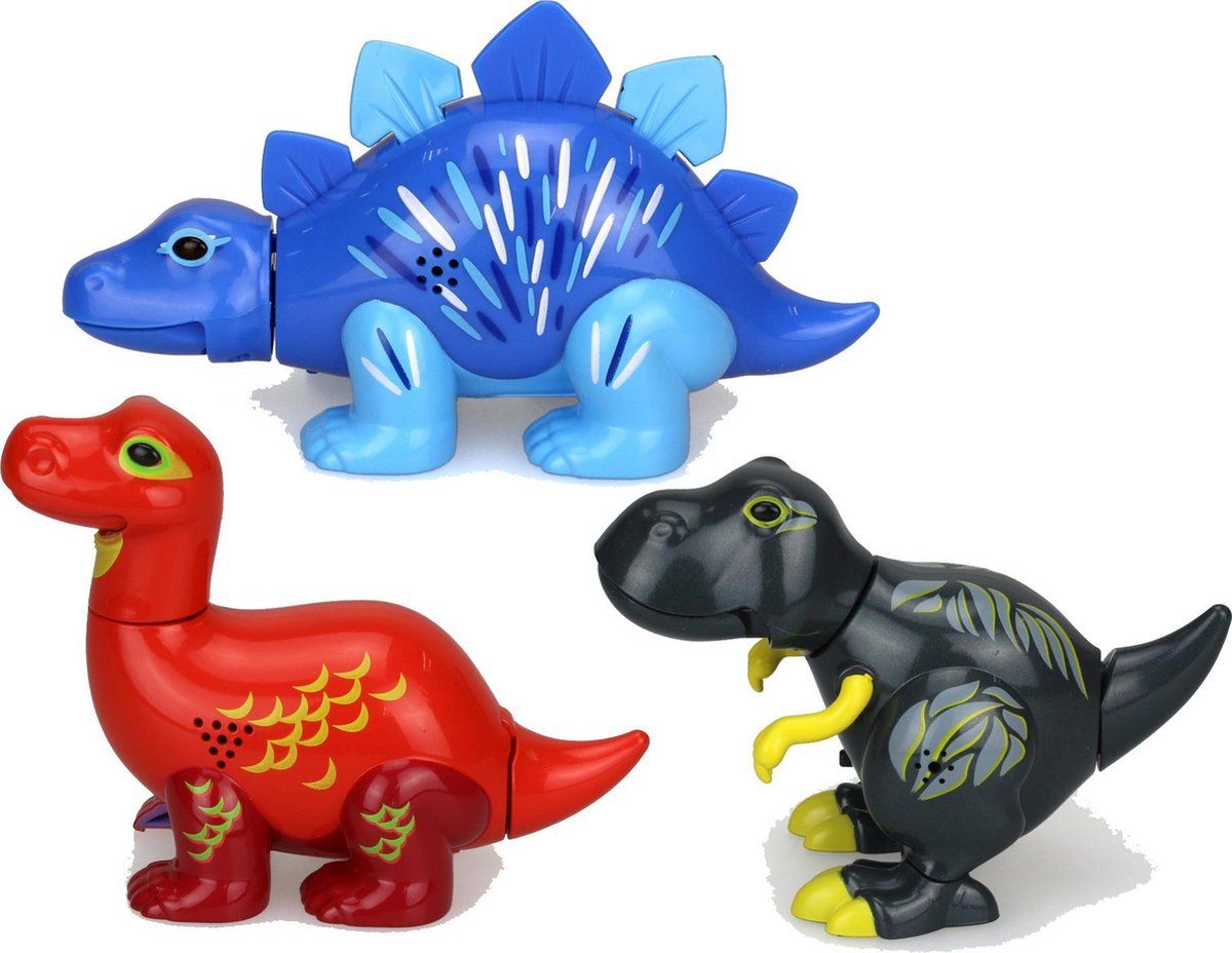 Silverlit DigiDino 3 in 1 Troy, Stella en Apollo - blauw