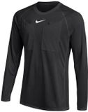 Nike Dri-FIT III LS Scheidsrechter Shirt Mannen Zwart Polyester Lange Mouw Maat XL