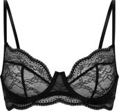 Hunkemöller Dames Lingerie Niet voorgevormde beugel bh Isabelle - Zwart - maat C75
