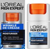 Loreal-Care L'Oréal Paris Men Expert Stop Rimpels Hydraterende Gezichtscrème 50 ML
