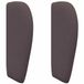 vidaXL Hoofdbord oor Bruin Stof 40 x 23 x 6 cm