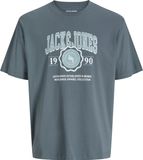 JACK&JONES JJMAKO TEE SS CREW NECK Heren T-shirts Stormy Weather L
