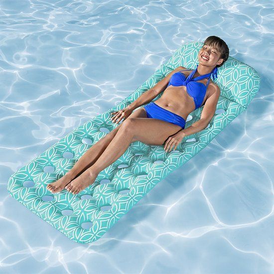Bestway Comfort Plush Luchtbed Blauw