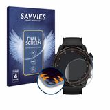 Savvies Screenprotector voor Garmin Descent Mk3i (51 mm) - Folie Beschermfolie transparant volledig dekking 4 Stuks
