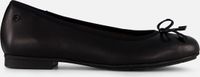 Tamaris Comfort Ballerina's zwart Leer - Dames - Maat 37