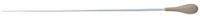 Gewa 912322 Taktstock houten handvat model 12 gelakt wit beuken, 45 cm, wit