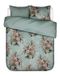 Essenza Tulip Bloom Dekbedovertrek Coton Satijn Surf green - Tweepersoons – 200x200/220 cm