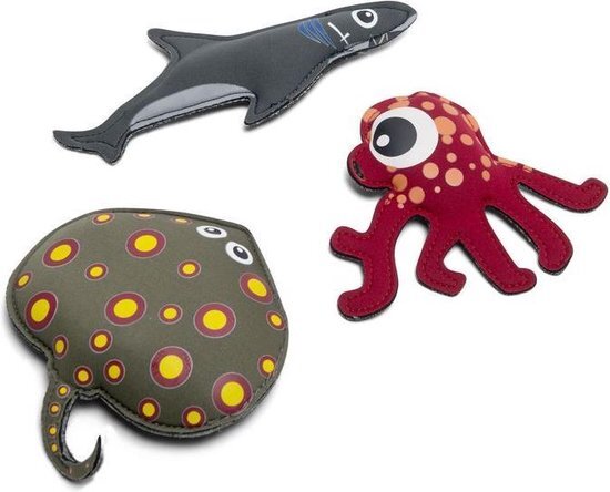 BS Toys Duikdieren – Haai, Rog en Octopus