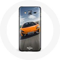 Maniacase Hoesje voor Samsung Galaxy A3 Formule 1 McLaren Orange