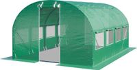 GFP TOOLPORT Tunnelkas 3x4m PE-zeil 180g/m² groen transparant
