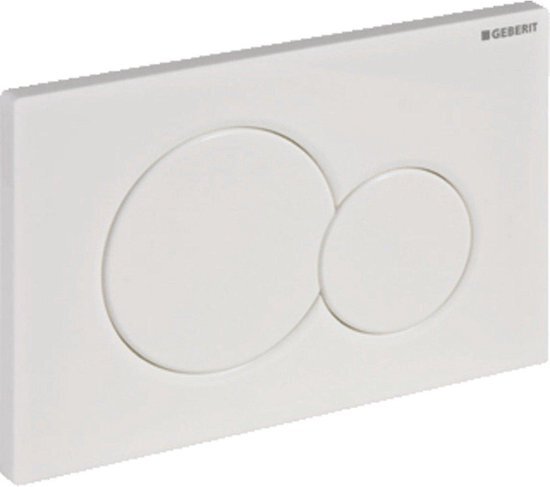 Geberit Sigma 01 bedieningsplaat glans met matte drukknoppen verchroomd 115.770.KA.5