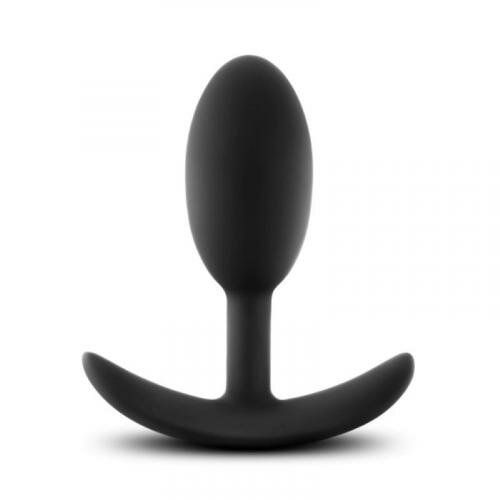 Anal Adventures Platinum - Vibra Slim Verzwaarde Anaal Plug - Medium