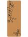 Tapis de yoga en liège 61x183 cm avec impression ORCHID FLOW pour yoga, fitness et pilates