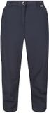 Regatta Chaska Capri III Dames Capri Broek Blauw Polyester Kniehoogte