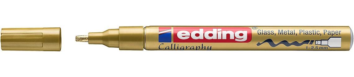 Edding 4-753053 - Permanente marker - Goud