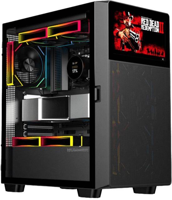 NOX Hummer NXHUMMERBIOS computerbehuizing Tower Zwart