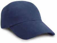 Result Junior Heavy Brushed Cotton Cap RH24J - Navy - One size