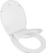 Toiletbril Wit Plastique Vorm Standaard